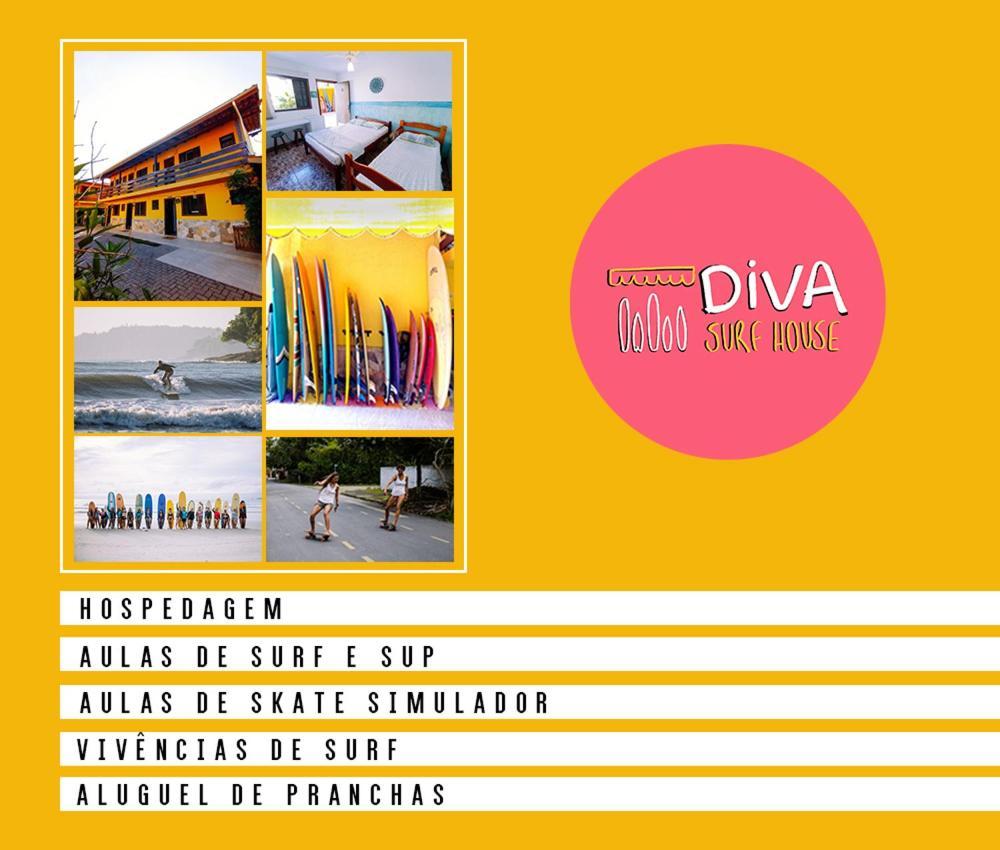 Diva Surf Quartos Ubatuba Buitenkant foto