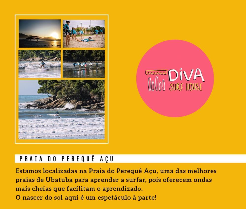 Diva Surf Quartos Ubatuba Buitenkant foto